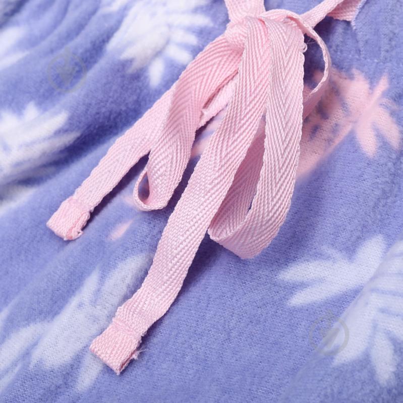 Костюм домашний женский La Nuit Home Leaves р. XS розовый с фиолетовым - фото 7
