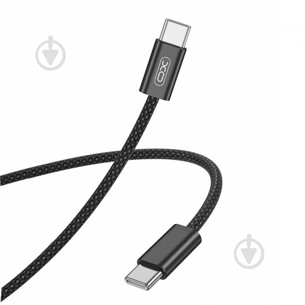 Кабель Xo USB C - USB C NB-Q206B 60W 1 м black - фото 1