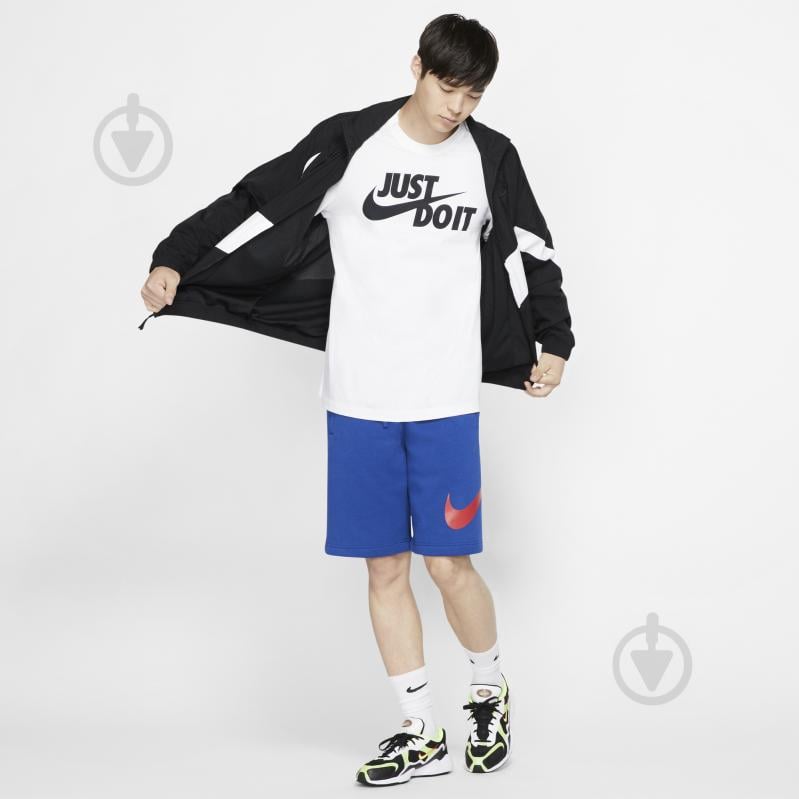 Футболка Nike M NSW TEE JUST DO IT SWOOSH AR5006-100 р.3XL белый - фото 9