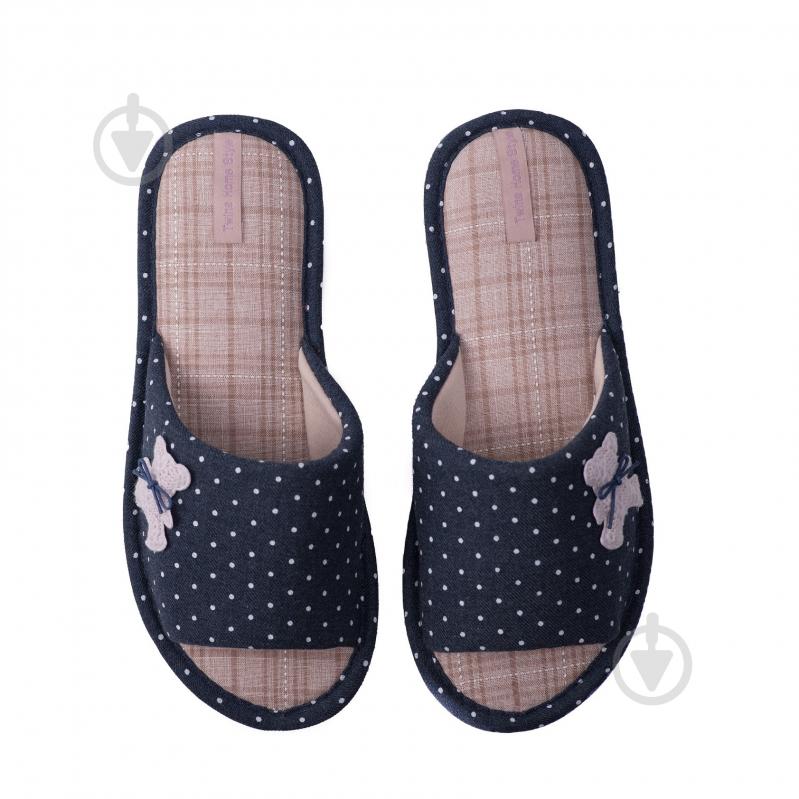 Тапки домашние Twins HS-VL Bear р. 40 синий - фото 2 Тапки домашние Twins HS-VL Bear р. 40 синий - фото 2