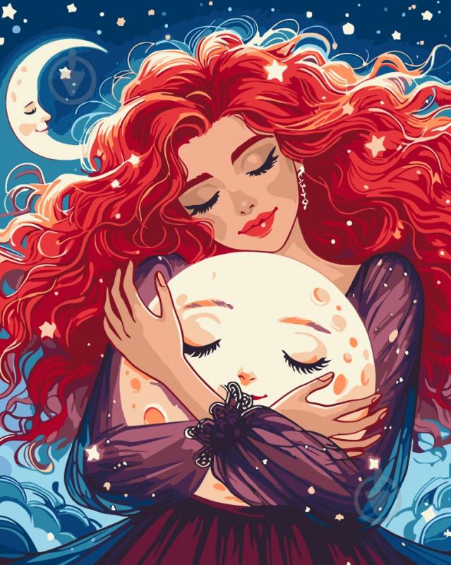 Картина по номерам Объятия с луной 10149-AC 40х50 см ART CRAFT - фото 1 Картина по номерам Объятия с луной 10149-AC 40х50 см ART CRAFT - фото 1