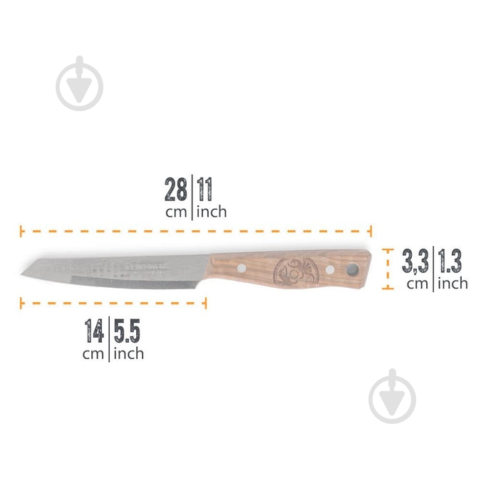 Нож Petromax Utility Knife 14 см apknife14 - фото 9