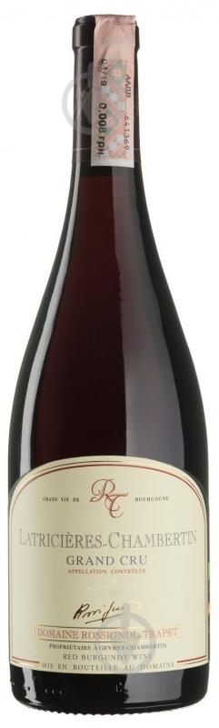 Вино сухе червоне Латрісьє Шамбертен 2020 0,75 л - фото 1 Вино сухе червоне Латрісьє Шамбертен 2020 0,75 л - фото 1
