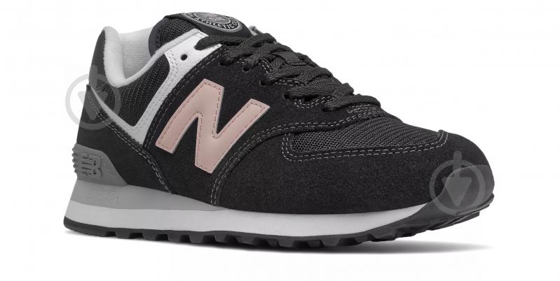 Кросівки жіночі New Balance WL574HB2 р.37 чорні - фото 3