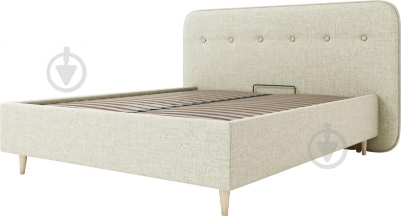 Ліжко з підйомним механізмом SOFYNO Белла Лакі 03 160x200 см бежевий - фото 1 Ліжко з підйомним механізмом SOFYNO Белла Лакі 03 160x200 см бежевий - фото 1