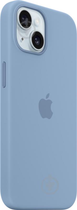 Чохол Apple Silicone Case with MagSafe для Apple iPhone 15 winter blue (MT0Y3ZM/A) - фото 2