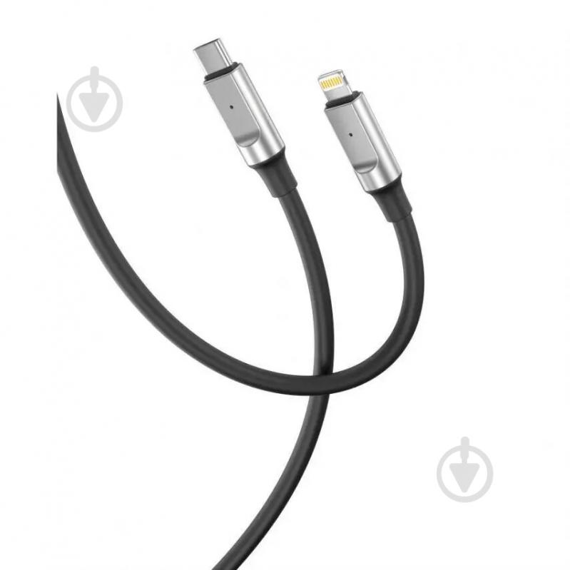 Кабель Xo USB C- L NB-Q252A 1 м black - фото 1