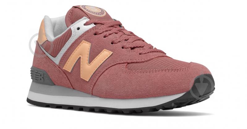 Кроссовки женские New Balance WL574HD2 р.36,5 коралловые - фото 4