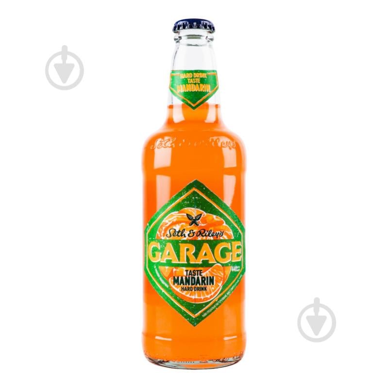 Пиво GARAGE спеціальне Seth & Riley’s мандарин 4.4% 0,44 л - фото 1