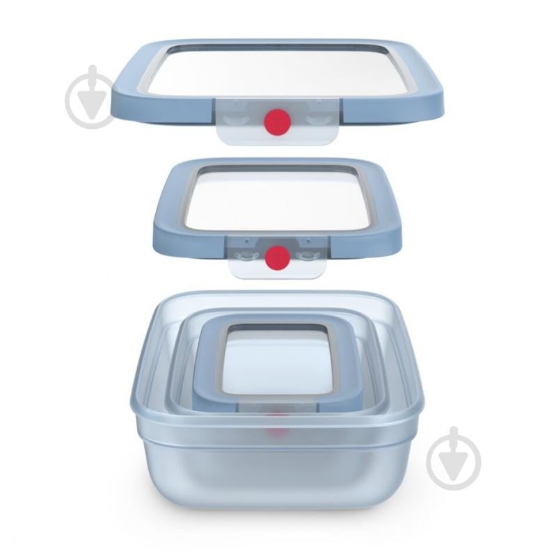 Набір контейнерів Tefal oneClick 3 шт. N1230210 - фото 10 Набір контейнерів Tefal oneClick 3 шт. N1230210 - фото 10