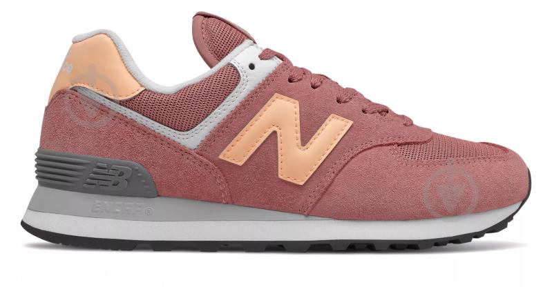 Кроссовки женские New Balance WL574HD2 р.40,5 коралловые - фото 1