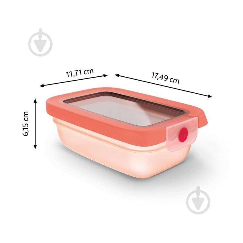 Контейнер із кришкою Tefal oneClick 0.5 л N1210210 - фото 7 Контейнер із кришкою Tefal oneClick 0.5 л N1210210 - фото 7