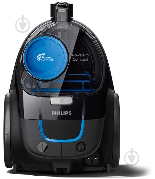 Пылесос Philips PowerPro Compact FC9331/09 black/blue - фото 2