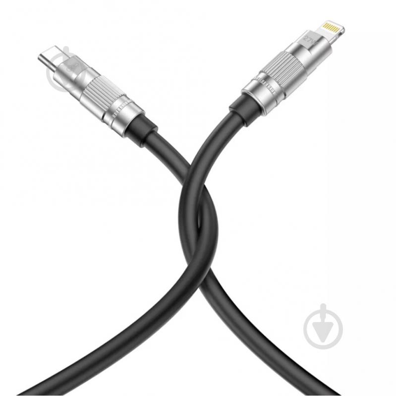 Кабель Xo USB C- L NB-Q248A 1 м black - фото 1