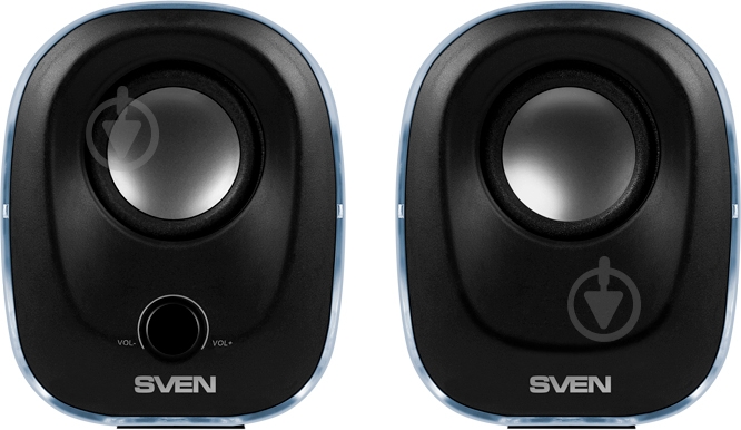Акустическая система Sven 330 2.0 black (410076) - фото 2