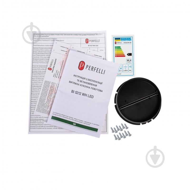 Вытяжка Perfelli BI 5212 WH LED - фото 11