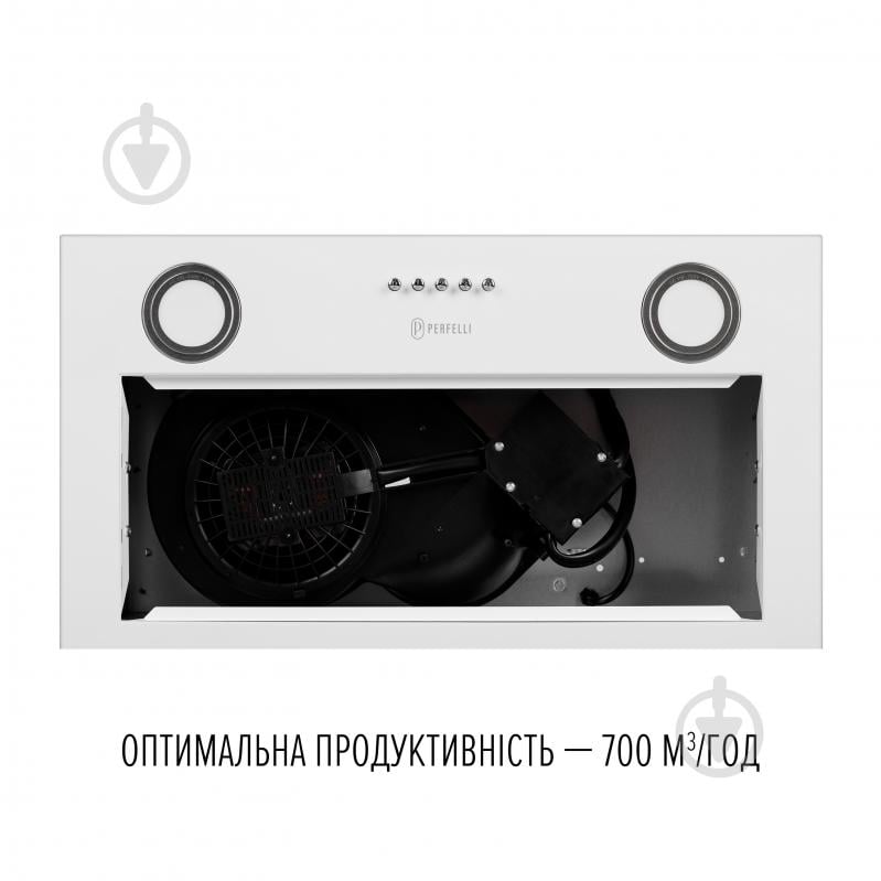 Вытяжка Perfelli BI 5212 WH LED - фото 4