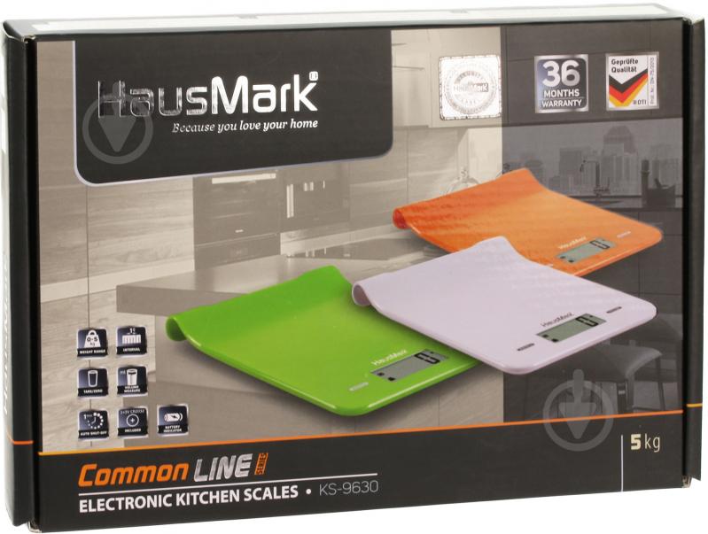 Весы кухонные HausMark KS-9630GR - фото 3