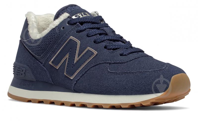 Ботинки New Balance WL574LX2 р.40,5 синий - фото 4