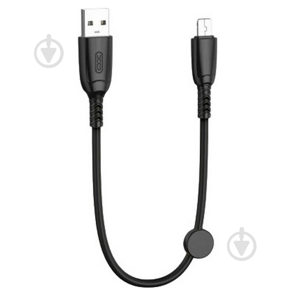 Кабель Xo USB A - Micro B NB247 0,25 м black - фото 1