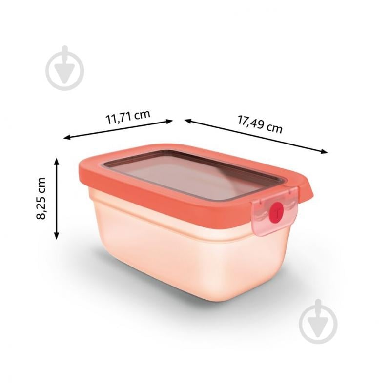 Контейнер із кришкою Tefal oneClick 0.75 л N1210510 - фото 2 Контейнер із кришкою Tefal oneClick 0.75 л N1210510 - фото 2