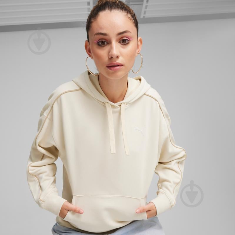 Джемпер Puma HER HOODIE TR 67788587 р.M бежевий - фото 2