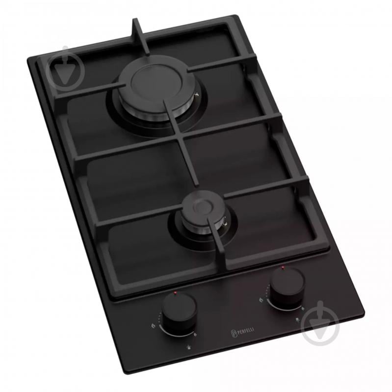 Варильна поверхня газова Perfelli PERLA M32C NERO - фото 1 Варильна поверхня газова Perfelli PERLA M32C NERO - фото 1
