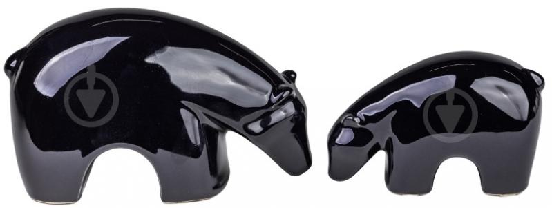 Декор Eterna ведмеді чорний - фото 1