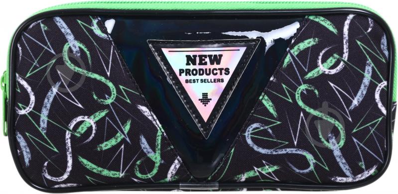 Пенал школьный Swift 21х10х5.5 см Nota Bene зеленый - фото 1 Пенал школьный Swift 21х10х5.5 см Nota Bene зеленый - фото 1