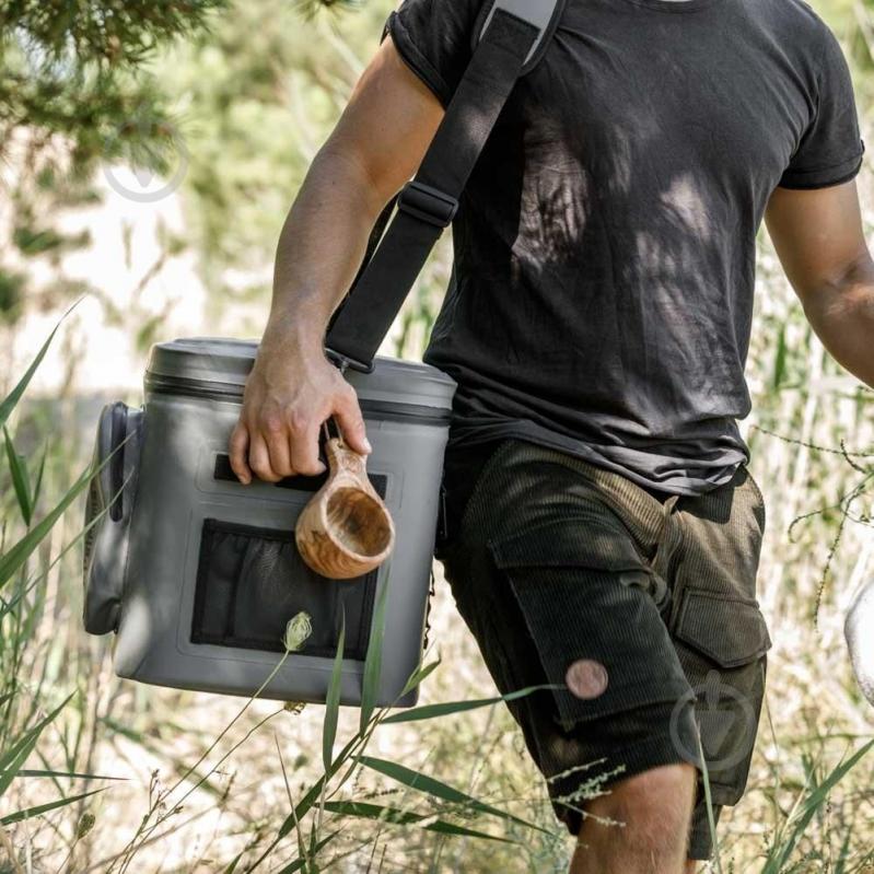 Термосумка Petromax Cooler Bag 22 л сіра - фото 4
