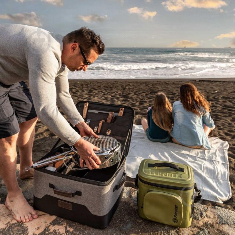 Термосумка Petromax Cooler Bag 22 л оливковая - фото 6