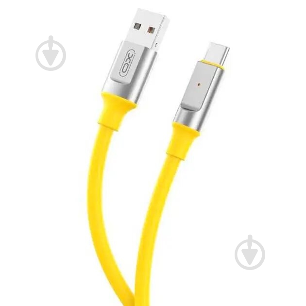 Кабель Xo USB A - USB C NB251 1 м желтый - фото 1