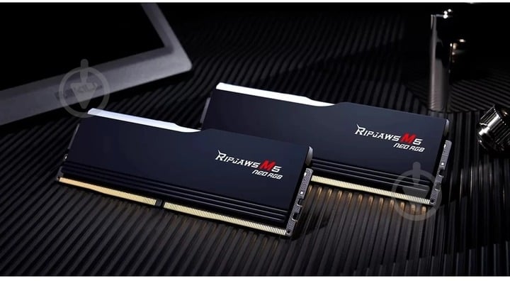 Оперативная память G.Skill DDR5 SDRAM 32 GB (2x16GB) 6400 MHz (F5-6400J3240G16GX2-RM5NRK) - фото 5 Оперативная память G.Skill DDR5 SDRAM 32 GB (2x16GB) 6400 MHz (F5-6400J3240G16GX2-RM5NRK) - фото 5