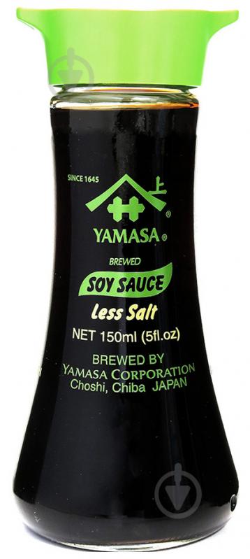 Соус соєвий Yamasa Less Salt Soy sause 150мл - фото 1