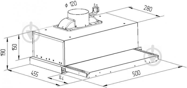 Витяжка Pyramida R-TL 50 INOX/U - фото 11