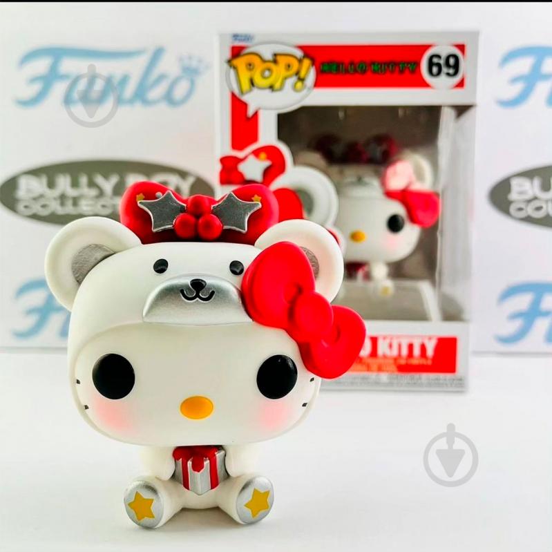 Игровая фигурка Funko Pop! Китти в костюме мишки 72075 - фото 4