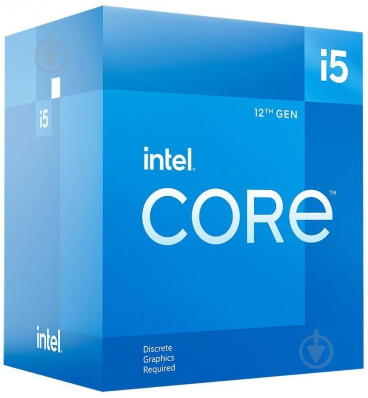 Процессор Intel Core i5-12400F 2,5 GHz Socket 1700 Box (BX8071512400FSRL5Z) - фото 1 Процессор Intel Core i5-12400F 2,5 GHz Socket 1700 Box (BX8071512400FSRL5Z) - фото 1