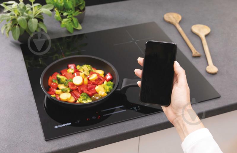 Варочная поверхность индукционная Hoover HTPSJ644MCWIFI - фото 7 Варочная поверхность индукционная Hoover HTPSJ644MCWIFI - фото 7