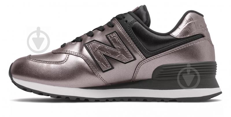 Кросівки жіночі демісезонні New Balance WL574PP2 р.36,5 сріблясті - фото 2