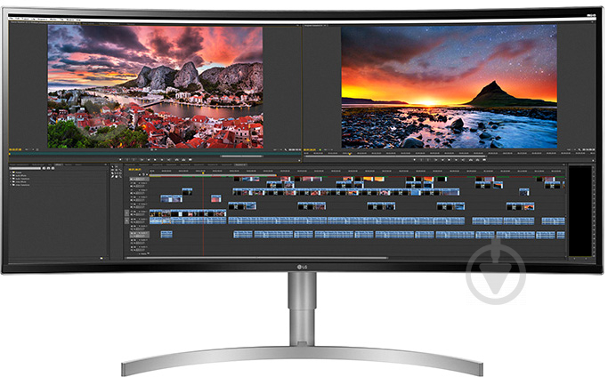 Монітор LG 37,5" (38WK95C-W) - фото 2