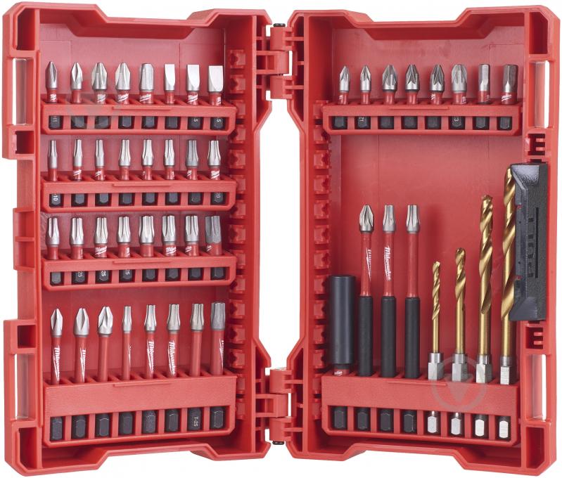 Набор бит Milwaukee 48 шт. 4932430906 - фото 1