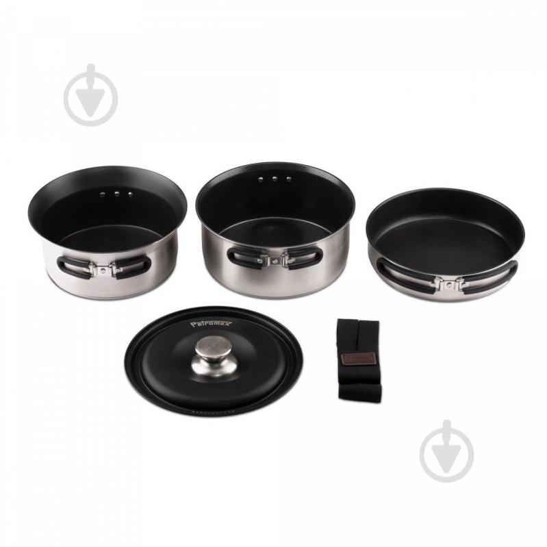 Набор посуды Petromax ø200 мм 2 л Dimego (4 предмета) - фото 2 Набор посуды Petromax ø200 мм 2 л Dimego (4 предмета) - фото 2