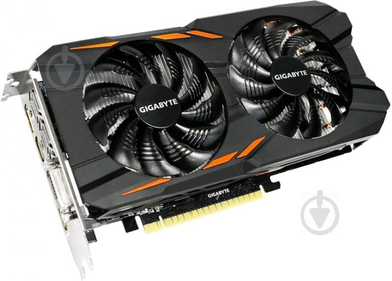 Видеокарта Gigabyte GeForce GTX 1050 WindForce 2GB GDDR5 128bit (GV-N1050WF2-2GD) - фото 2