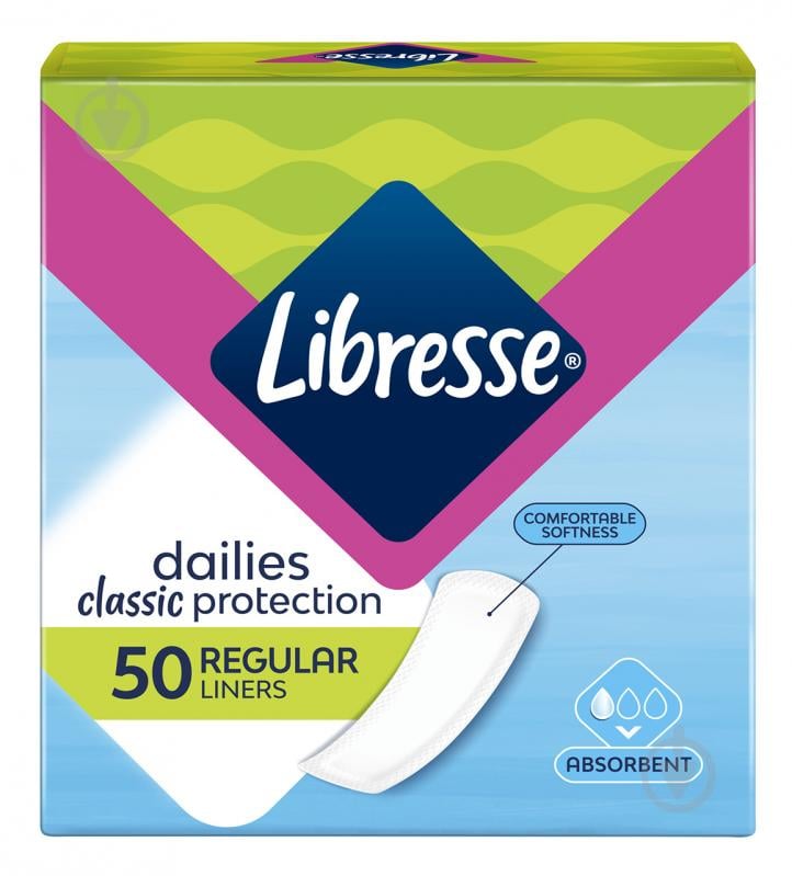 Прокладки щоденні Libresse Classic normal 50 шт. - фото 1