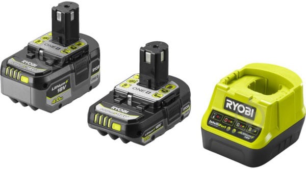 Аккумуляторная батарея и зарядное устройство RYOBI 18,0V 2,4Ah ONE+ RC18120-242X 5133005961 - фото 2