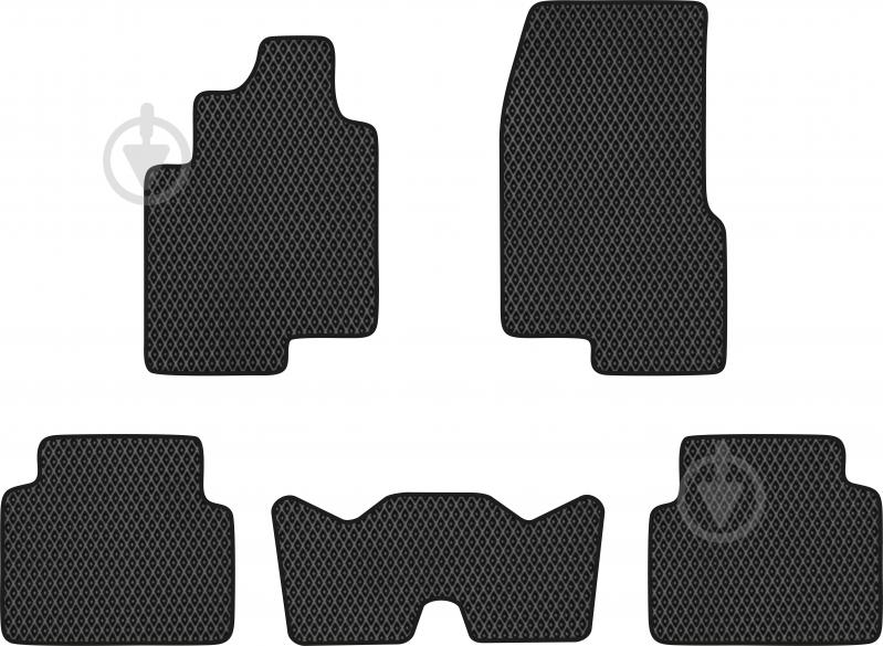Килимки автомобільні EVAtech Smart Forfour 2004-2006 (SR21777CB5RBB) універсальні - фото 1