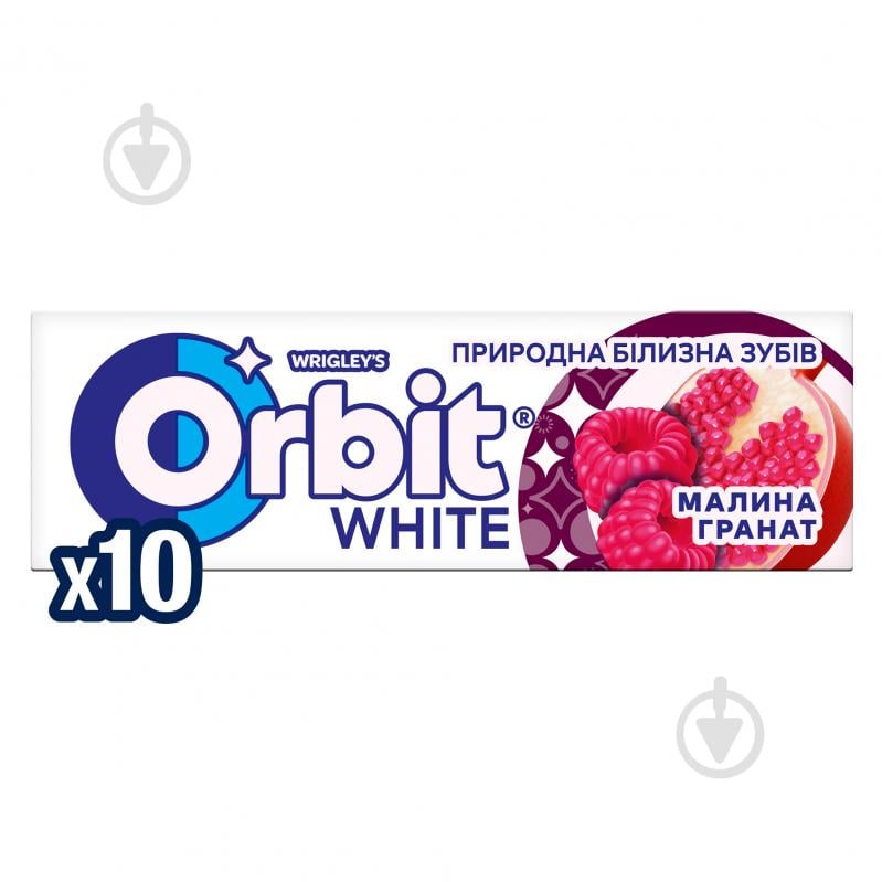 Жевательная резинка Orbit White Малина-Гранат - фото 1