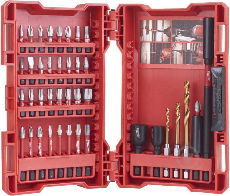 Набор бит Milwaukee 40 шт. 4932430908 - фото 1 Набор бит Milwaukee 40 шт. 4932430908 - фото 1