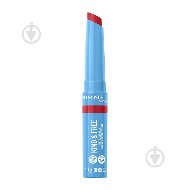 Бальзам для губ Rimmel London Turbo Red 1,7 г - фото 1