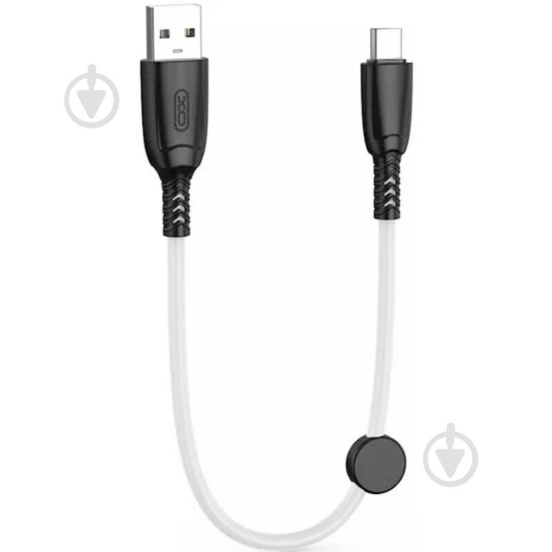 Кабель Xo USB A - USB C NB247 6A 0,25 м white - фото 1